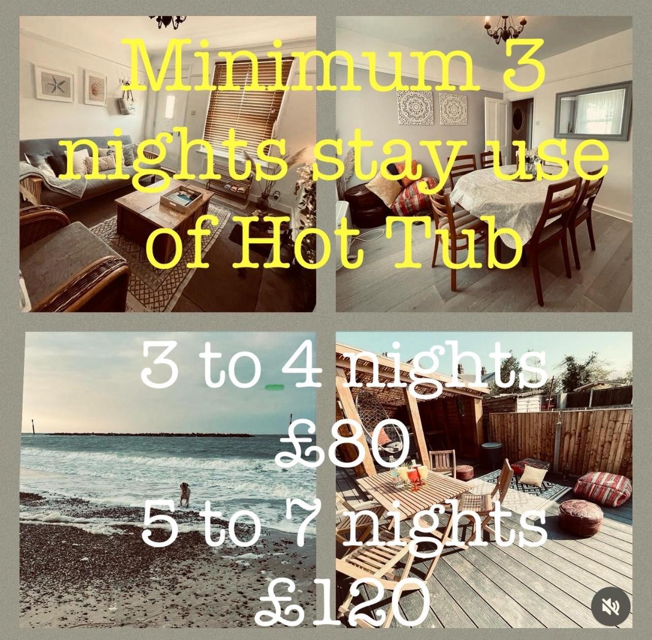 Coastal Terrace Dogs Welcome Optional Hot Tub Villa Sea Palling Bagian luar foto